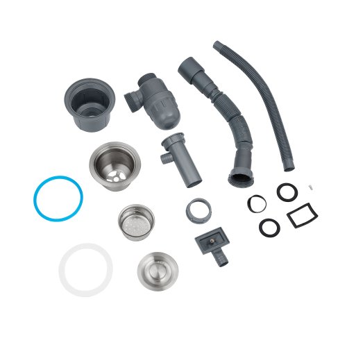 Кухонная мойка Kroner KRP Schwarze - SET7545NG PVD (3.0/0.8 мм)