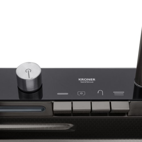 Кухонная мойка Kroner KRP Schwarze - SET7546ARTHM PVD (3.0/0.8 мм)