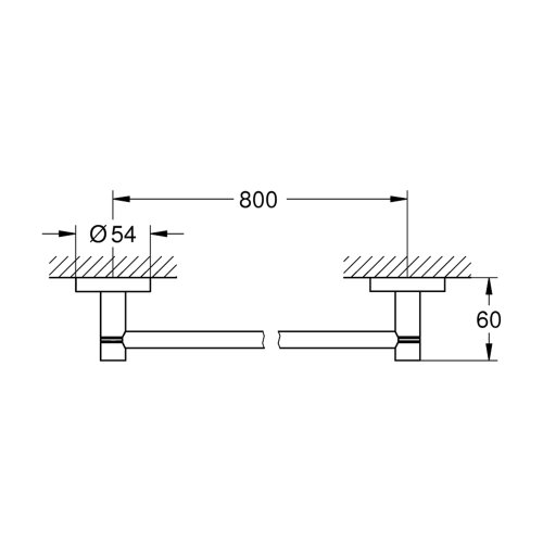 Полотенцедержатель Grohe QuickFix Start 411872430