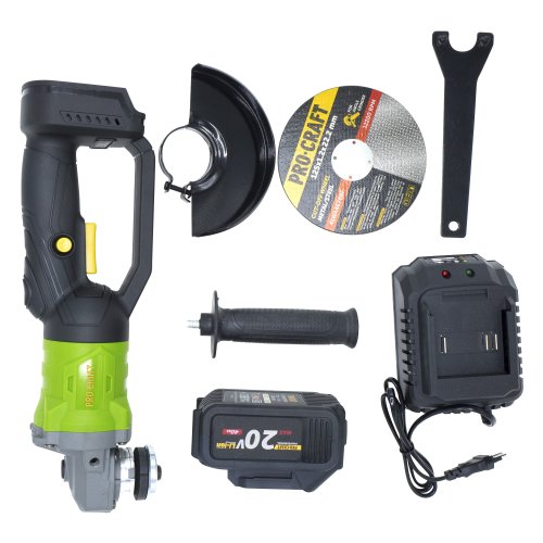 Аккумуляторная болгарка Procraft PWA125 (1 акб 4Ач)