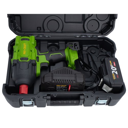 Аккумуляторный гайковерт Procraft PWA82 Кейс (с 1 АКБ и ЗУ)