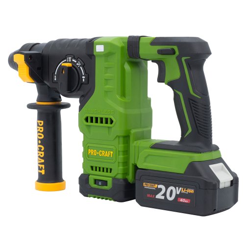 Аккумуляторный перфоратор Procraft PHA30 Кейс (с 2 акб и ЗП)