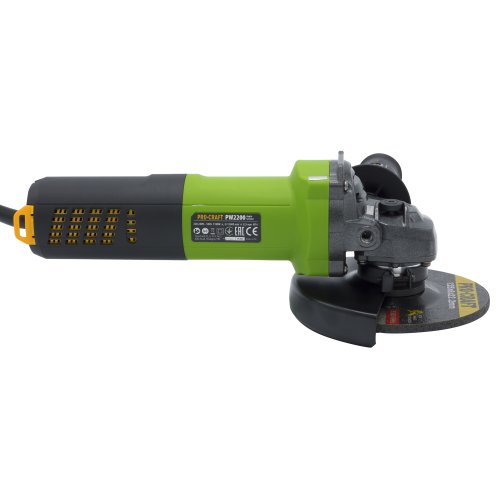 Углошлифовальная машина бесщеточная Procraft PW2200 125 мм