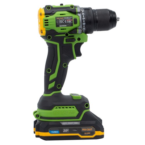 Шуруповерт Procraft PA18Pro (с 1 АКБ)