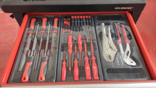 Тележка для мастерской с инструментами Holzmann WW 790W