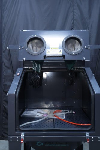 Пескоструйная камера MAST MSC350FD+DC15 (передняя дверца)