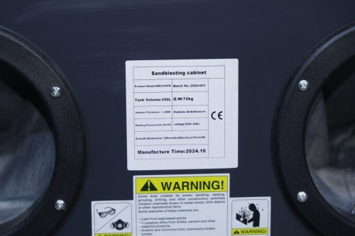 Пескоструйная камера MAST MSC350FD+DC15 (передняя дверца)