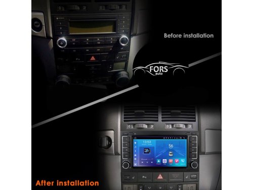 Універсальна магнітола FORS.auto для Volkswagen Touareg 2 ULTRA (7", 2+32Gb, CarPlay)