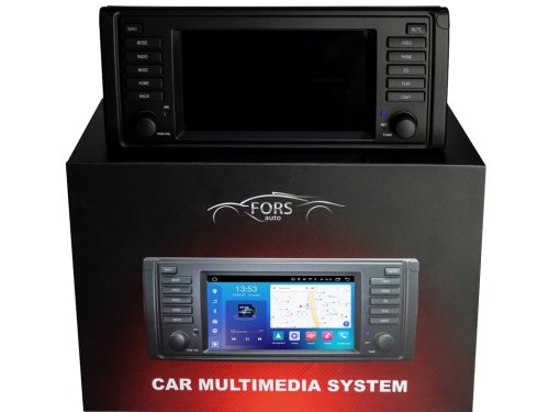 Штатная магнитола FORS.auto 2 PRO BMW E39 (2+32Gb, 7", CarPlay) 1995-2003