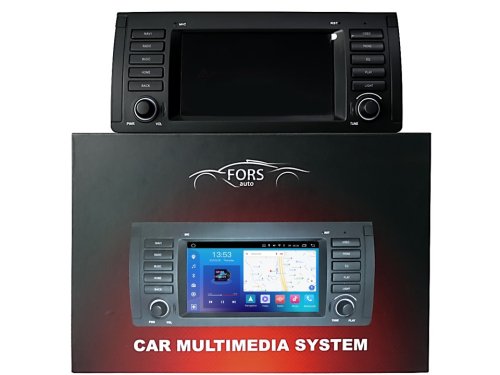Штатна магнітола FORS.auto 2 PRO BMW E53 (2+32Gb, 7", CarPlay) 1999-2006