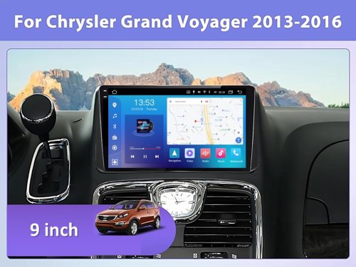 Штатная магнитола FORS.auto FS 2 PRO для Chrysler Grand Voyager (2+32Gb, 9") 2013-2016