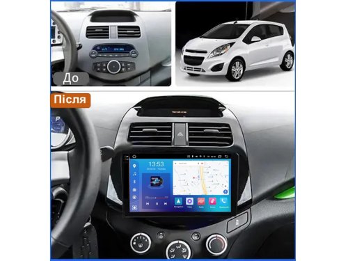 Штатная магнитола FORS.auto FS 2 PRO для Daewoo Matiz/Chevrolet Spark/Beat (2+32Gb, 9") 2009-2016