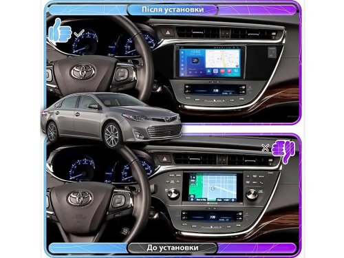 Штатная магнитола FORS.auto FS 2 PRO для Toyota Avalon (2+32Gb, 9") 2012-2015