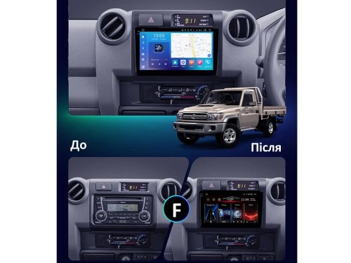 Штатная магнитола FORS.auto FS 2 PRO для Toyota Land Cruiser (2+32Gb, 9") 2015+