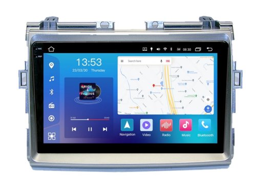 Штатная магнитола FORS.auto FS 2 PRO для Toyota Previa/Estima/Tarago (2+32Gb, 9") 2006+