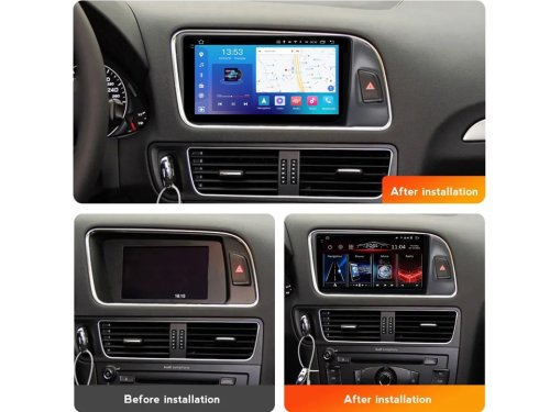 Штатная магнитола FORS.auto FS 4 MAX Qled для Audi Q5 (4+32Gb, 9") 2009-2018