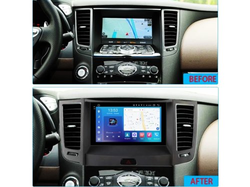 Штатная магнитола FORS.auto FS 4 MAX Qled для Infiniti FX35/FX37 (4+32Gb, 9") 2013+