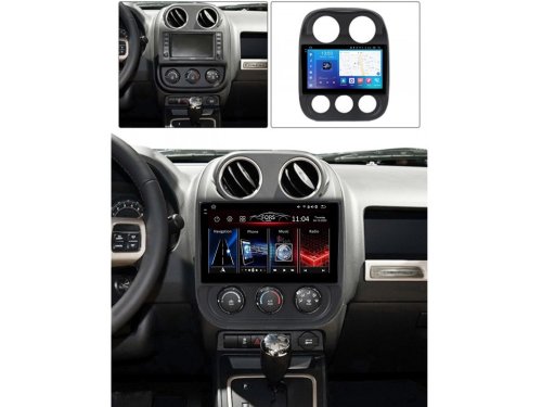 Штатная магнитола FORS.auto FS 4 MAX QLed для Jeep Compass (4+32Gb, 10") 2010-2016