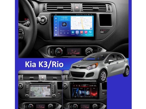 Штатная магнитола FORS.auto FS 4 MAX Qled для Kia K3/Rio (4+32Gb, 9") 2011-2016