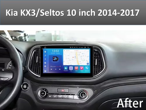 Штатная магнитола FORS.auto FS 4 MAX Qled для Kia KX3/Seltos (4+32Gb, 10") 2014-2017