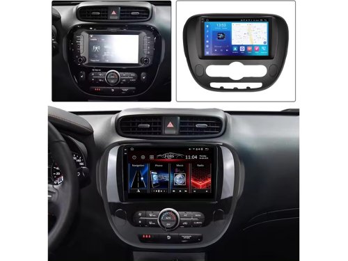 Штатная магнитола FORS.auto FS 4 MAX Qled для Kia Soul (4+32Gb, 9") 2013-2019