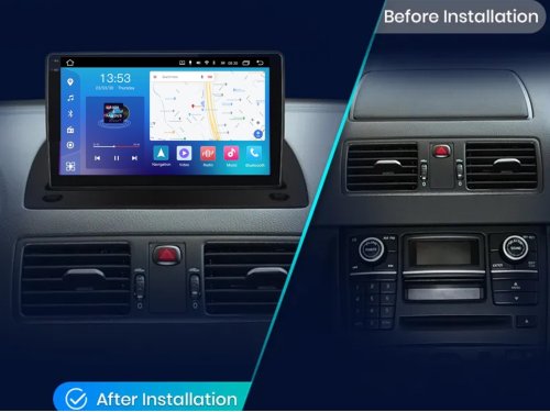 Штатная магнитола FORS.auto FS 4 MAX Qled для Volvo XC90 (4+32Gb, 9") 2002-2014