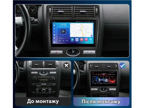 Штатная магнитола FORS.auto FS 4 MAX для Ford Mondeo (4+32Gb, 9") 2004-2007