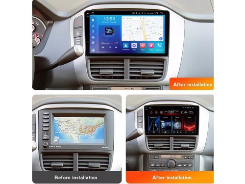 Штатная магнитола FORS.auto FS 4 MAX для Honda Pilot (4+32Gb, 9", LHD) 2005-2008