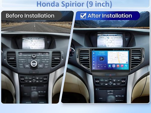 Штатная магнитола FORS.auto FS 4 MAX для Honda Spirior (4+32Gb, 9") 2009-2013