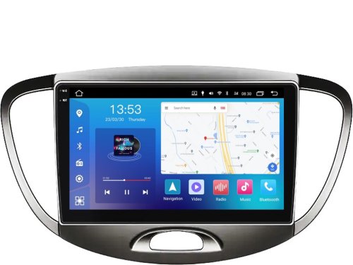 Штатная магнитола FORS.auto FS 4 MAX для Hyundai i10 (4+32Gb, 9", Low-end) 2008-2012