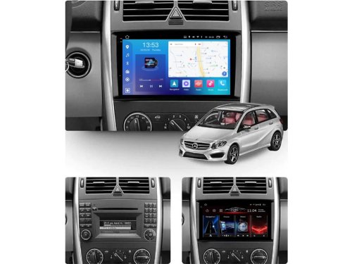 Штатная магнитола FORS.auto FS 4 MAX для Mercedes-Benz B200/A-Class (W169)/B-Class (W245) (4+32Gb, 9") 2004-2012