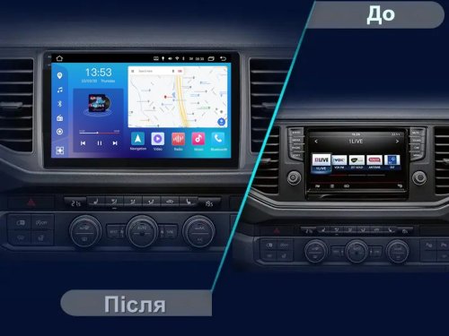 Штатна магнітола FORS.auto FS 4 MAX для Volkswagen Amarok (4+32Gb, 9") 2017-2021