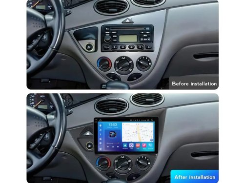 Штатная магнитола FORS.auto FS 4 PRO для Ford Focus (4+64Gb, 9") 1998-2005