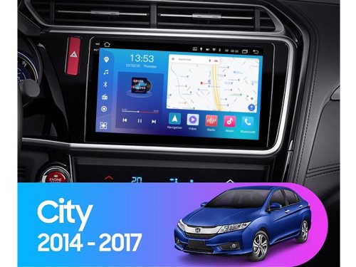 Штатна магнітола FORS.auto FS 4 PRO для Honda City (4+64Gb, 10") 2014-2017