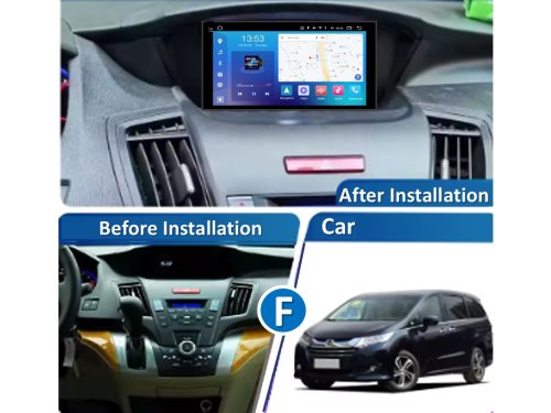 Штатная магнитола FORS.auto FS 4 PRO для Honda Odyssey (4+64Gb, 9", LHD) 2009-2014