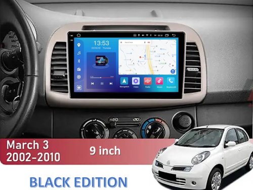 Штатна магнітола FORS.auto FS 4 PRO для Nissan March (4+64Gb, 9") 2002-2010