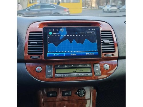 Штатная магнитола FORS.auto FS 4 PRO для Toyota Camry (4+64Gb, 9", wooden) 2000-2006