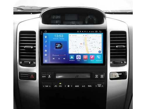 Штатная магнитола FORS.auto FS 4 PRO для Toyota Prado (4+64Gb, 9") 2002-2009