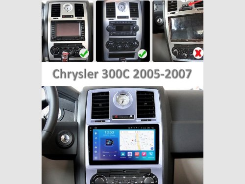 Штатная магнитола FORS.auto FS 6 MAX для Chrysler 300C (6+128Gb, 9") 2005-2007