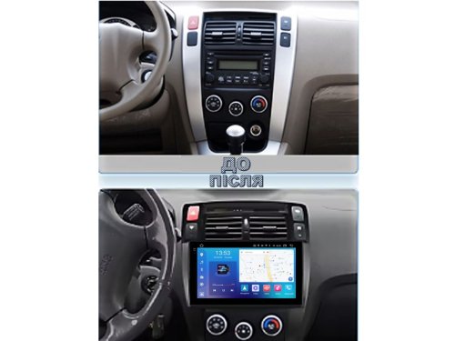 Штатная магнитола FORS.auto FS 6 MAX для Hyundai Tucson (6+128Gb, 10", black) 2006-2014