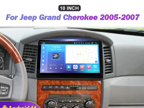 Штатная магнитола FORS.auto FS 6 MAX для Jeep Grand Cherokee (6+128Gb, 10") 2005-2007