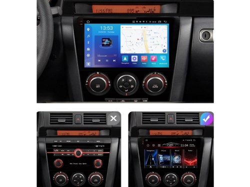 Штатная магнитола FORS.auto FS 6 MAX для Mazda 3 Axela (6+128Gb, 9") 2004-2009
