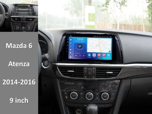 Штатна магнітола FORS.auto FS 6 MAX для Mazda 6/Atenza (6+128Gb, 9") 2014-2016