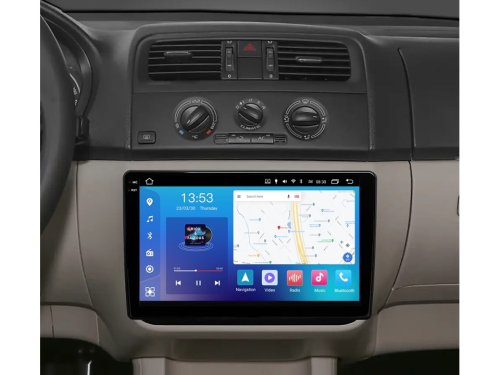 Штатная магнитола FORS.auto FS 6 MAX для Skoda Fabia (6+128Gb, 10", black) 2007-2014