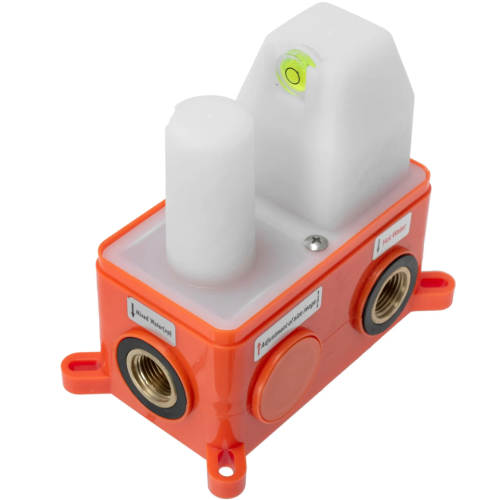 Душевая система REA LUNGO BLACK GLOSSY + BOX скрытого монтажа *