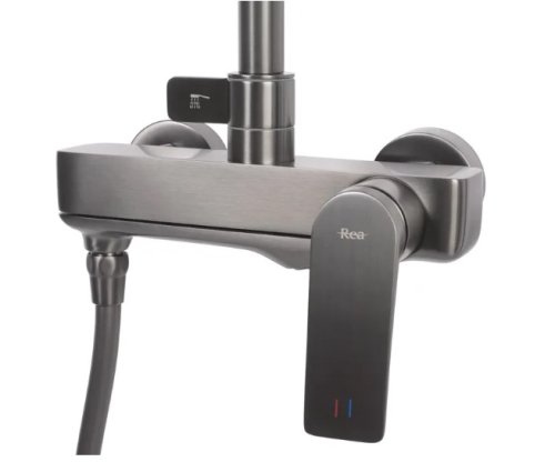 Душевой гарнитур REA AVALON TYTAN графит с изливом