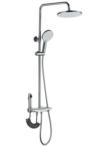 Душовий гарнітур REA SAVIO LED CHROME з термостатом