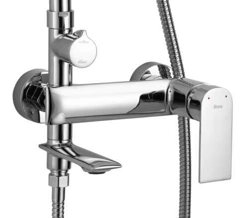 Душевой гарнитур REA VENETA CHROME хром с изливом