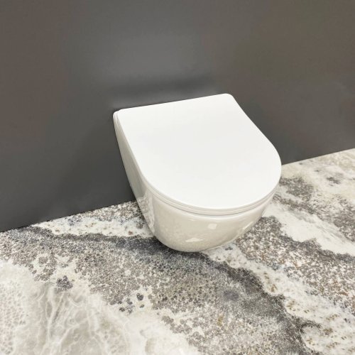 Подвесной унитаз VBI CAPRI WHITE