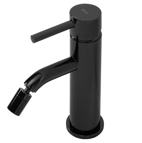 Смеситель для биде REA LUNGO BLACK GLOSSY черный *